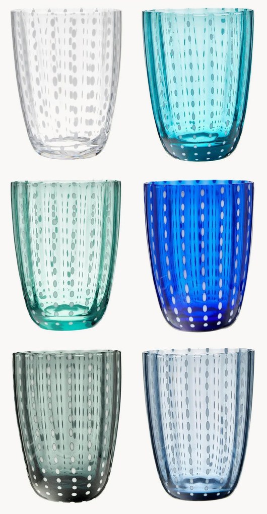 Waterglazen Kalahari, 6-delig