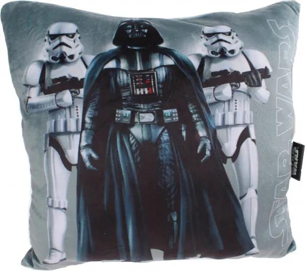 Star Wars Darth Vader Kussen grijs 34 x 34 x 11 cm