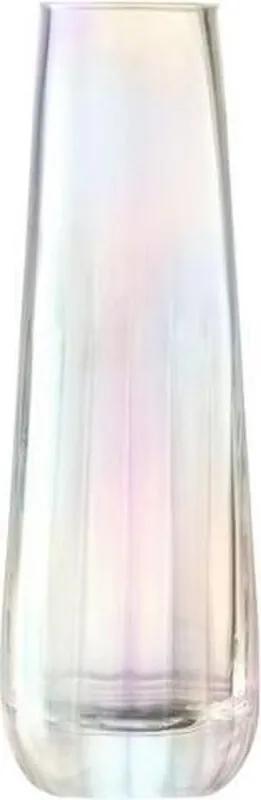 Pearl Vaas - Glas - 20 cm - Parelmoer