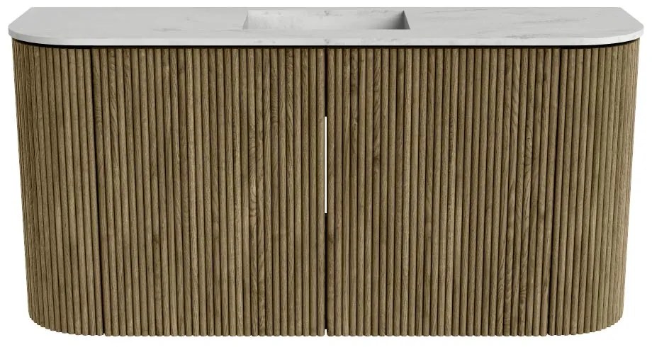 Mondiaz Joya DLux 85cm toiletmeubel ronding links/rechts dusk met wastafel faye midden 1 kraangat opalo