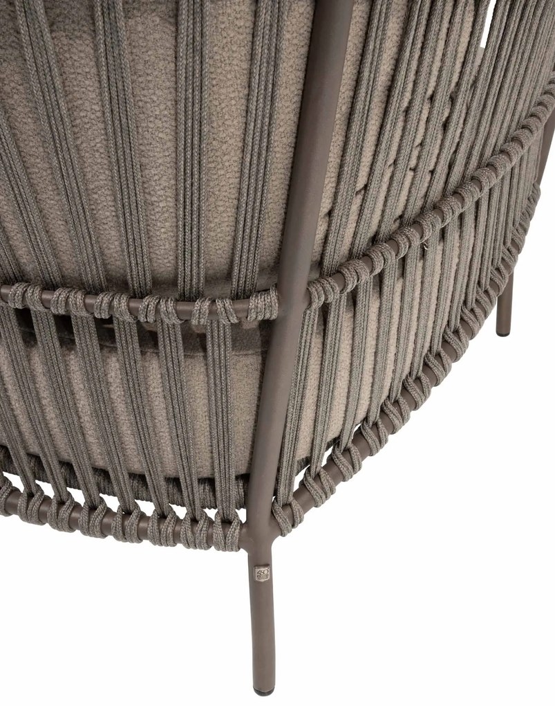 4 Seasons Outdoor Capalbio loungestoel terre SALE Loungestoel   bruin weerbestendig