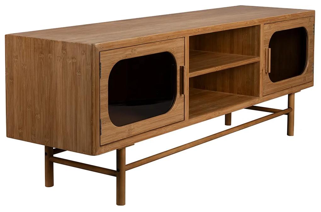 Dutchbone Caroun Bamboe Tv-meubel Retro Design - 150x40x55cm.