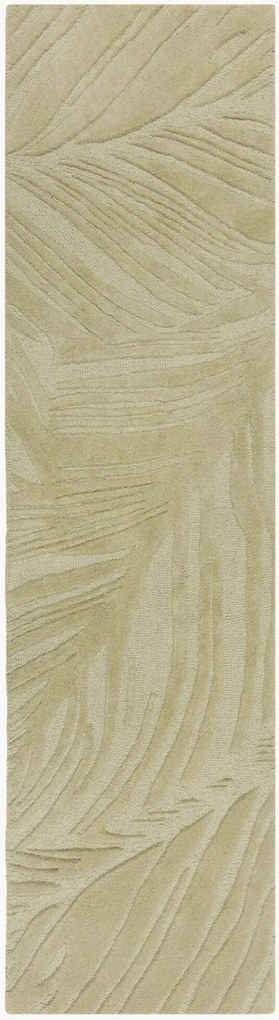 Handgetufte hoog-laag wollen loper Lino Leaf