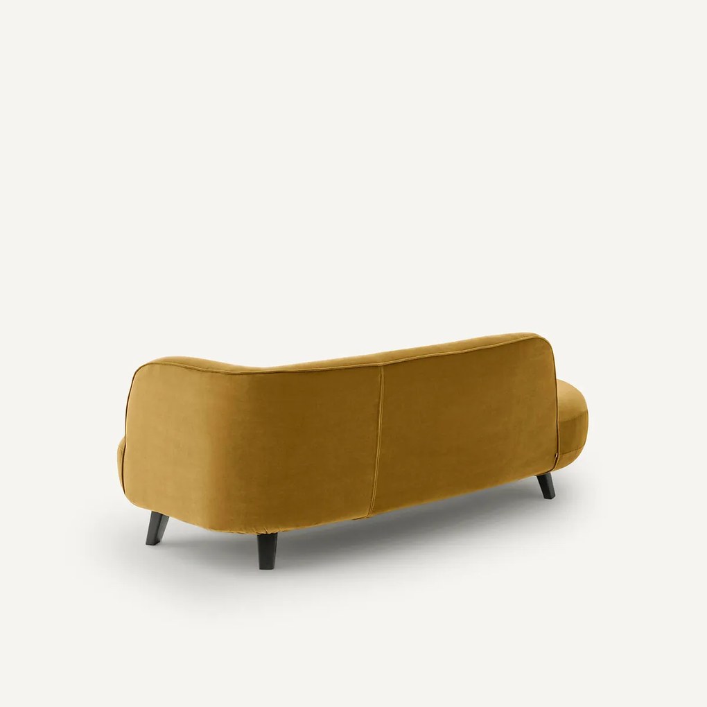 Slaapbank, fluweel, ROSEBURY, ontwerp Emmanuel Gallina