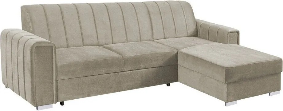 Hoekbank Columbus 166, Aanwezig, Aanwezig, 260x183x86cm, 130 kg, Poten: Metaal, Hout: Grenen