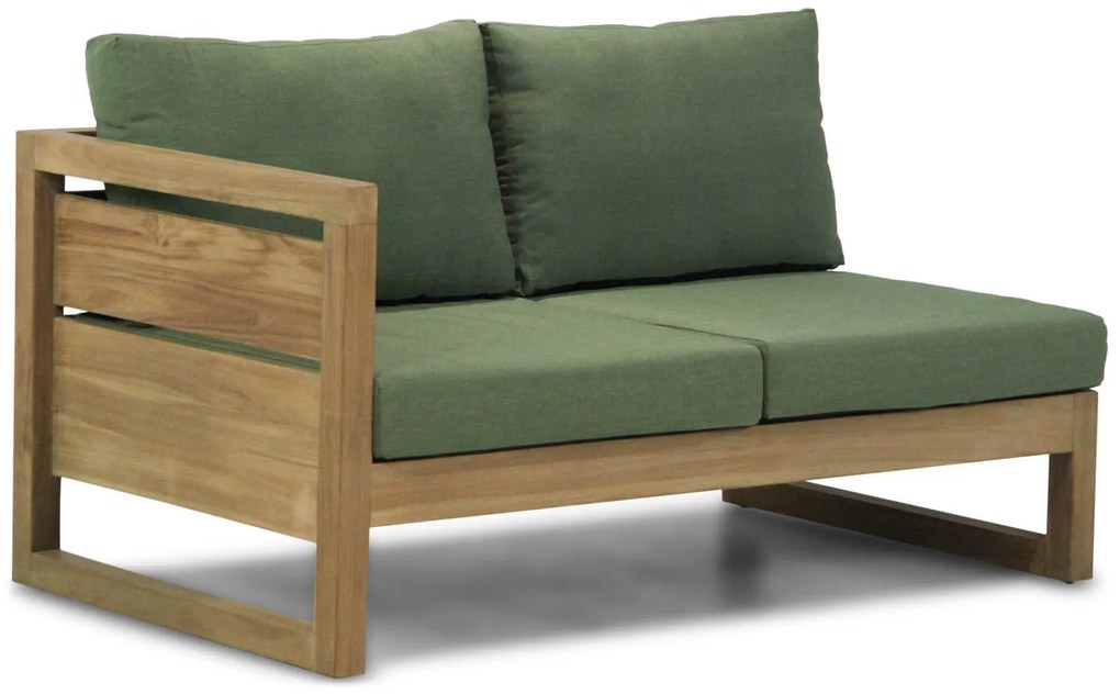 Hoek loungeset 5 personen Teak Old teak greywash  Garden Collections Richmond/Manchester