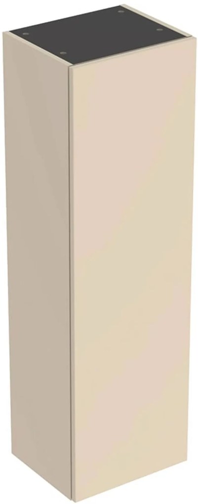 Geberit Smyle Halfhoge Kast 36x29,9x118 cm Glans Zandgrijs