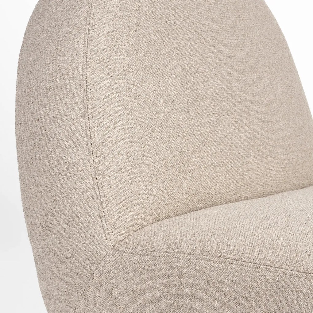 Zuiver Eden Design Fauteuil Draaibaar Cappuccino