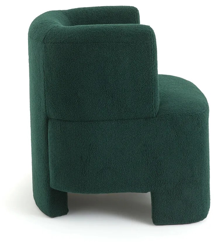 Fauteuil klein model, bouclette stof, Darrel