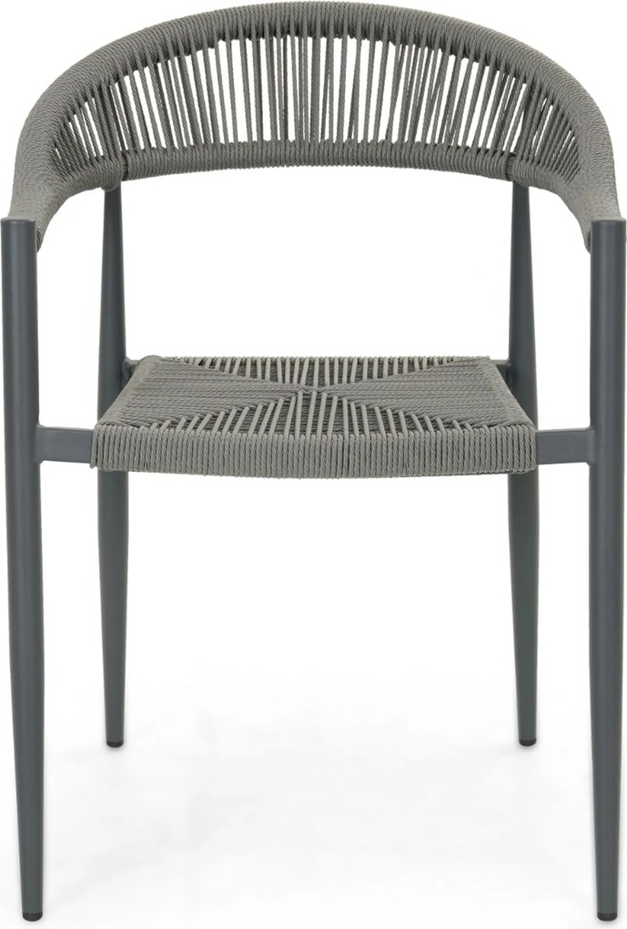 Tuinset 4 personen 160 cm Rope Grijs De Laan Projects