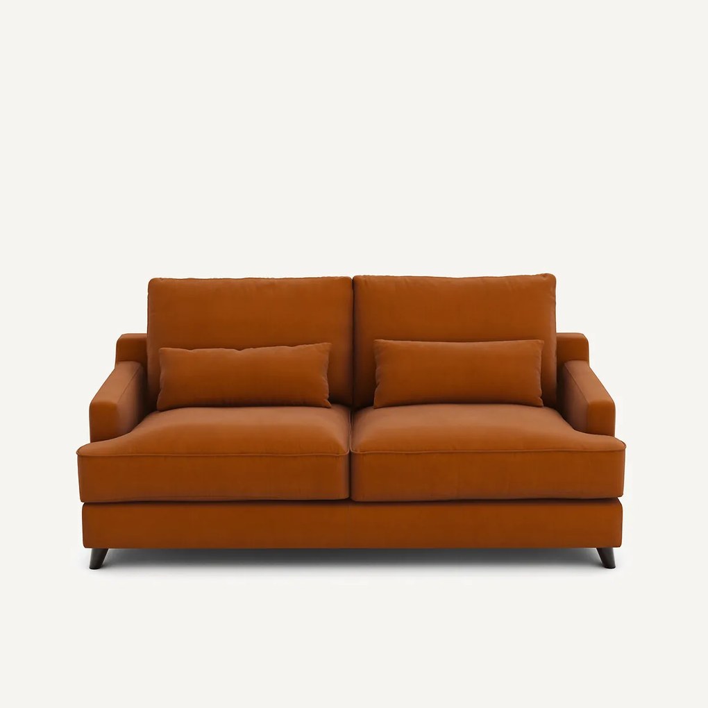 Slaapbank in linnen fluweel, ALWINE