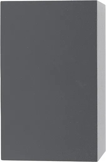 Moderne wandlamp donkergrijs 2-lichts IP44 - Baleno