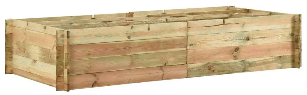 vidaXL Plantenbak 197x100x40 cm geïmpregneerd grenenhout