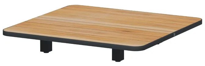 4 Seasons Outdoor Arcade platform hoekbank 5-delig      houtkleur weerbestendig