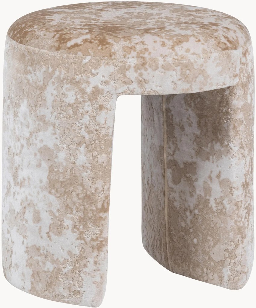 Gestoffeerde poef Charlie