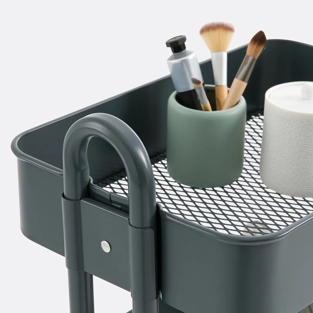 Stalen dressoir met wieltjes, Lirya