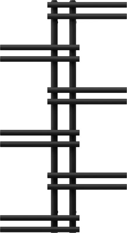 Mexen Jari decoratieve badkamer radiator 1005 x 550 mm, 339 W, zwart - W115-1005-550-00-70