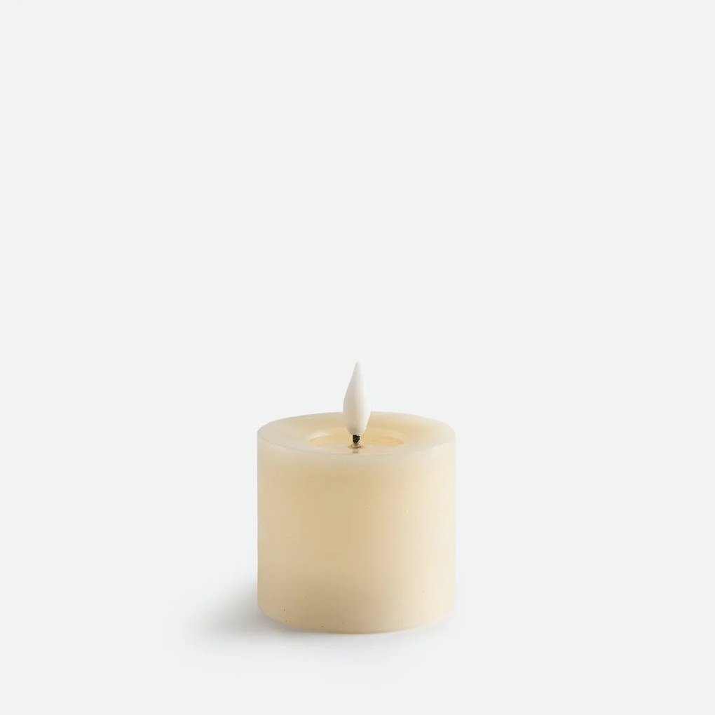 Ledkaars, van was, hoogte 9,5 cm, CASPAR