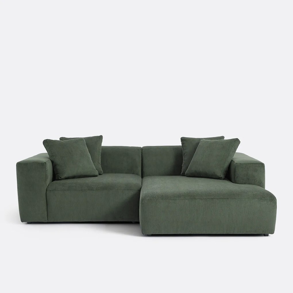 Rechter hoekbank, ribfluweel, Liora