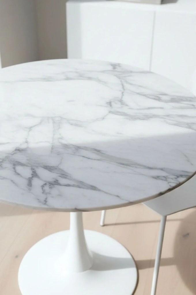 Kolio Tafel 80 cm Marmer