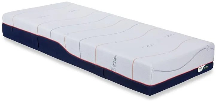 M line  Cool Motion 8 Traagschuim matras 80 x 220 x 26 cm - tot 140 kg 80 x 220 cm