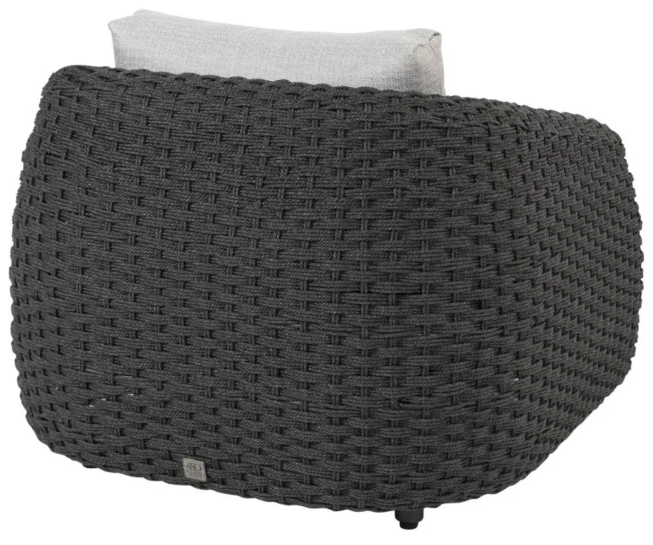 4 Seasons Outdoor Saint-Tropez loungeset met tafel Loungeset lichtgrijs weerbestendig