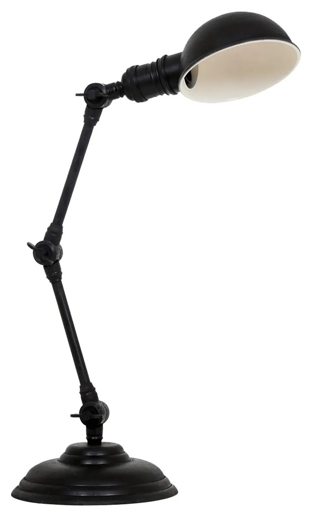 Bureaulamp Darwin antiek Zwart