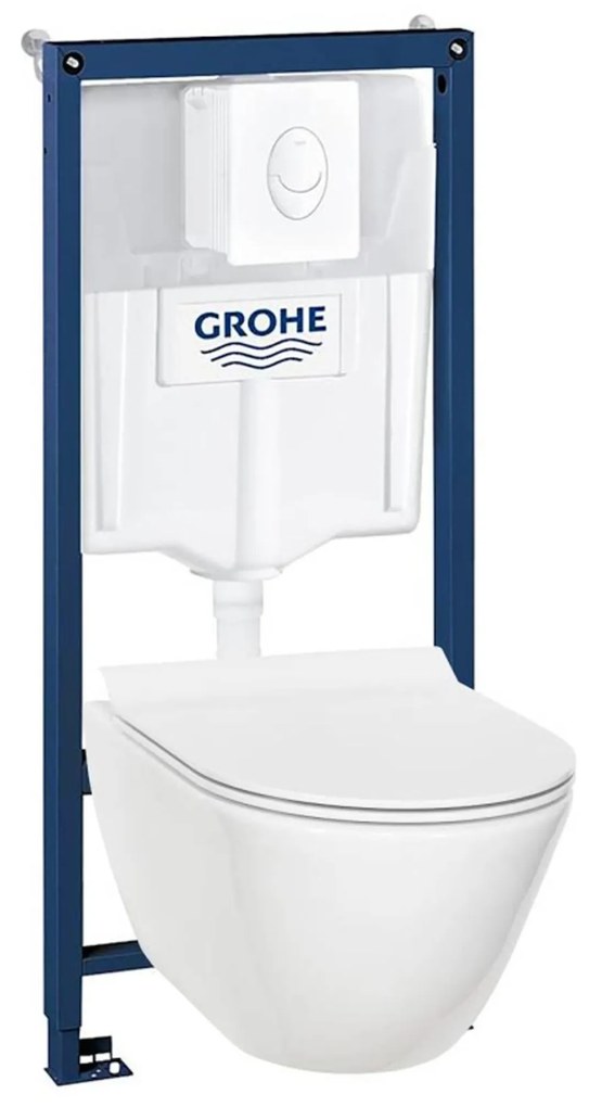 Ben Segno 2.0 compact Free Flush Xtra glaze+ met Rapid SL inbouwreservoir en wit bedieningspaneel