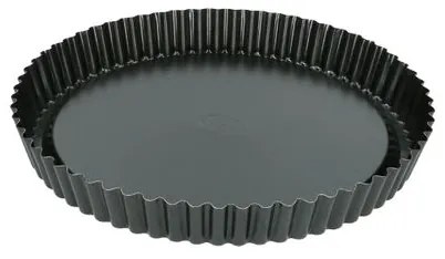 Vlaaivorm, metaal,Ø 28 cm