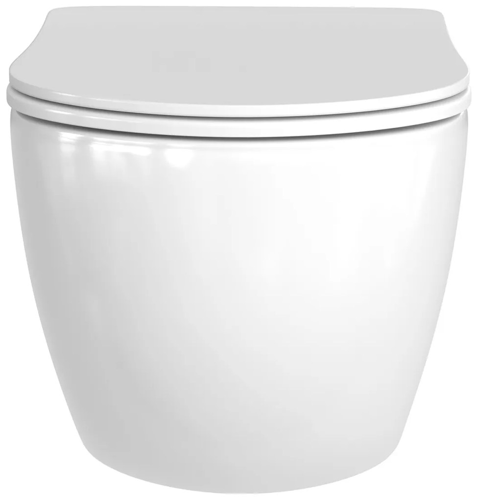 Brauer Tornado hangend toilet met tornadospoeling en quick release toiletzitting