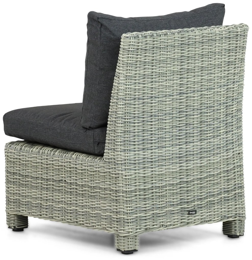Loungeset 4 personen Wicker Grijs Garden Collections Lusso/Comodo