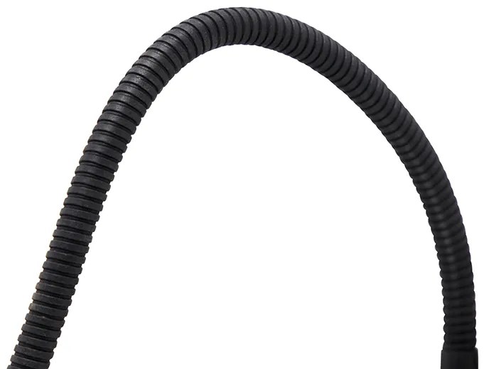 Design wandlamp zwart 18,5 cm incl. LED met dimmer - Tableau