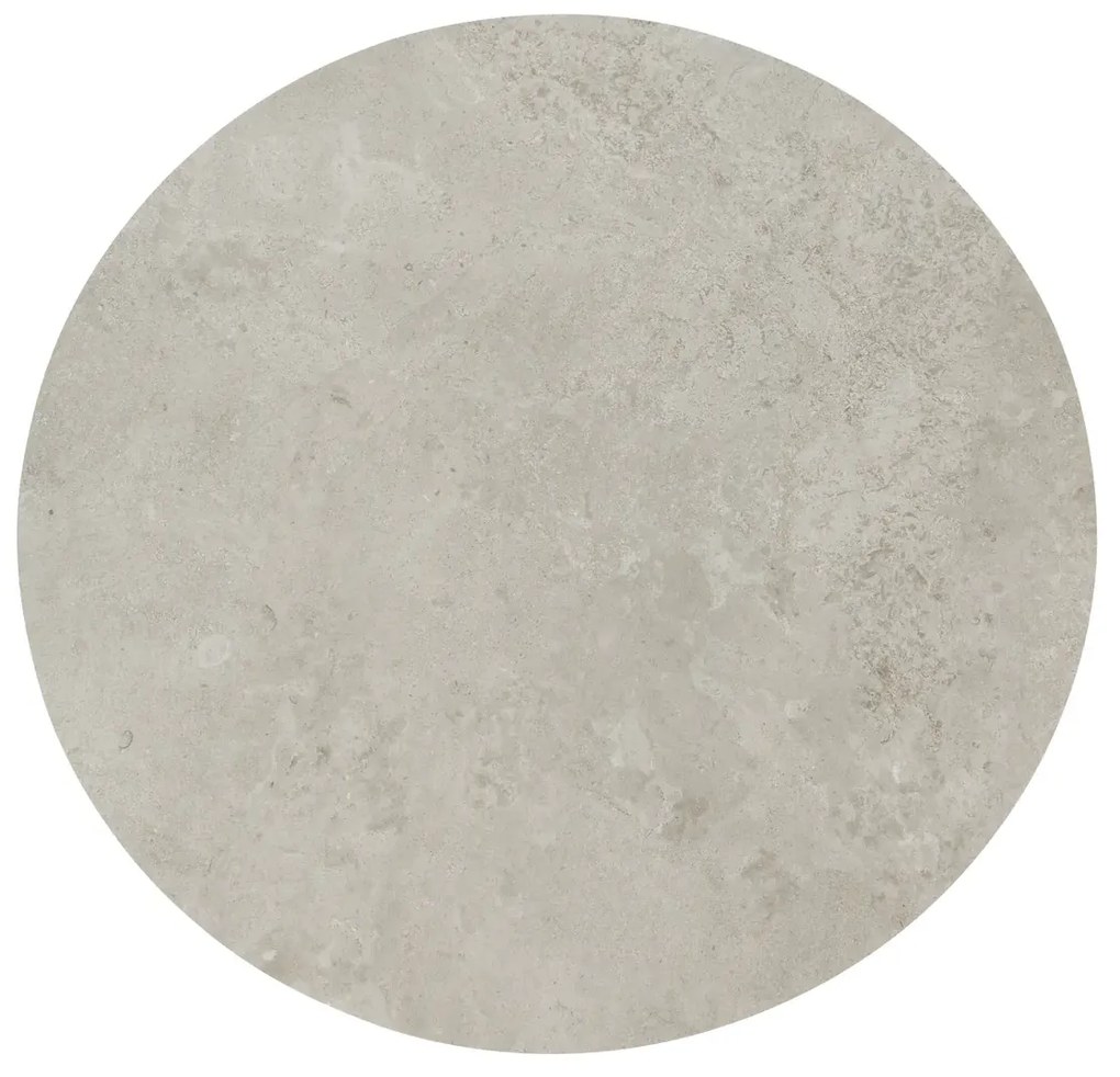Taste by 4 Seasons Eva tuinset latte met Prado tafel met keramisch tafelblad Ø 130 cm SALE Tuinset beige weerbestendig