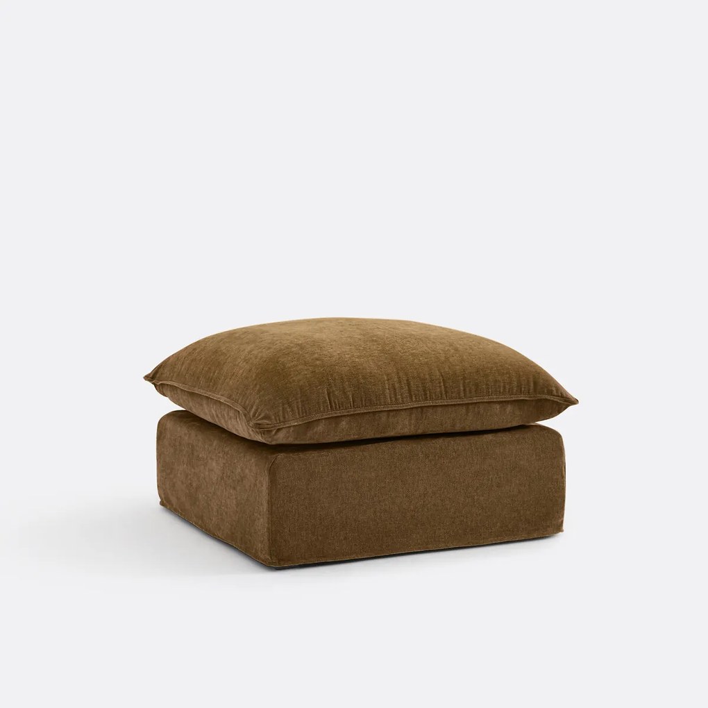 Poef in mêlee polyester poef, Odna