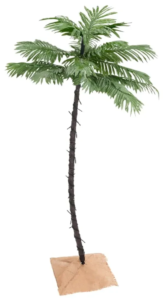 vidaXL Palmboom LED 96 LED's warmwit 180 cm