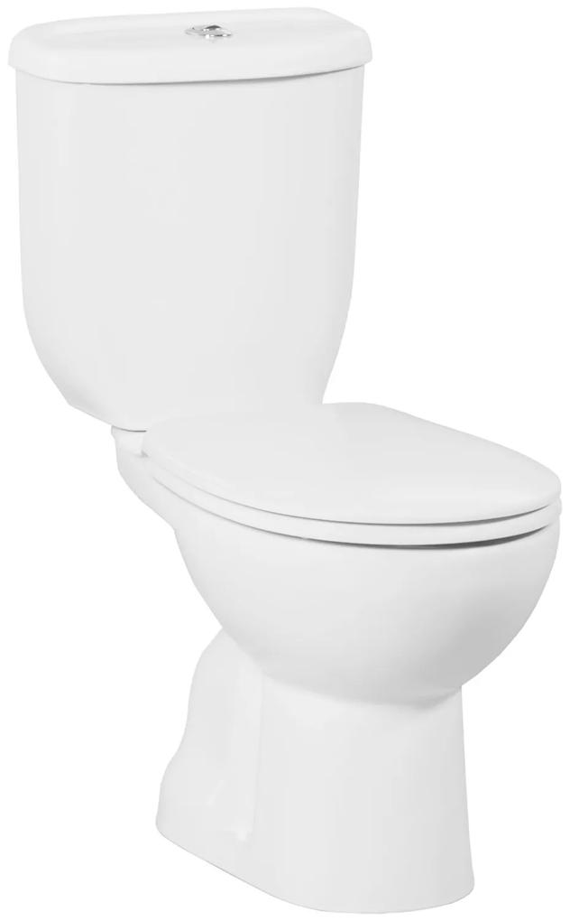 Toiletpot Staand Boss & Wessing Sedef Onder Aansluiting Wit (AO)