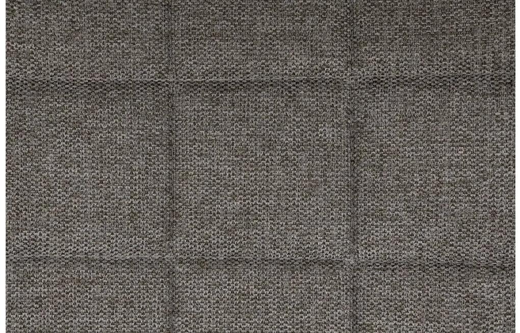 Goossens Basic Eetkamerstoel Jari grijs stof leuning, modern design