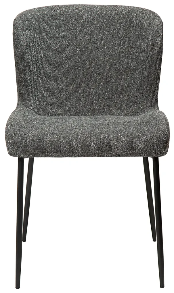 Dan-Form Glam Luxe Eetkamerstoel Boucle Grijs