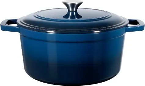 VEVOR geëmailleerde gietijzeren braadpan, 5,68 L braadpan voor het bakken van zuurdesembrood, robuuste kookpan met deksel en 2 handgrepen, geschikt tot 260 °C, broodpan voor koken en frituren