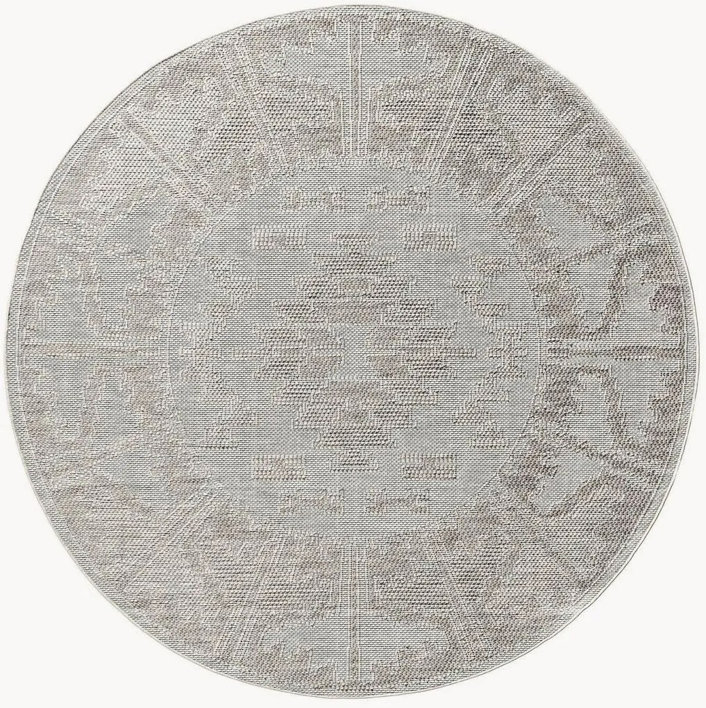 Rond in- & outdoor vloerkleed Bronco