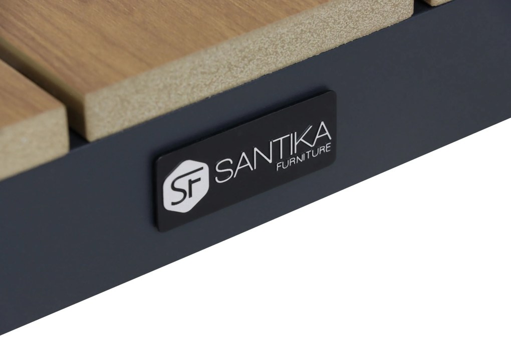 Hoek loungeset   Grijs   Santika