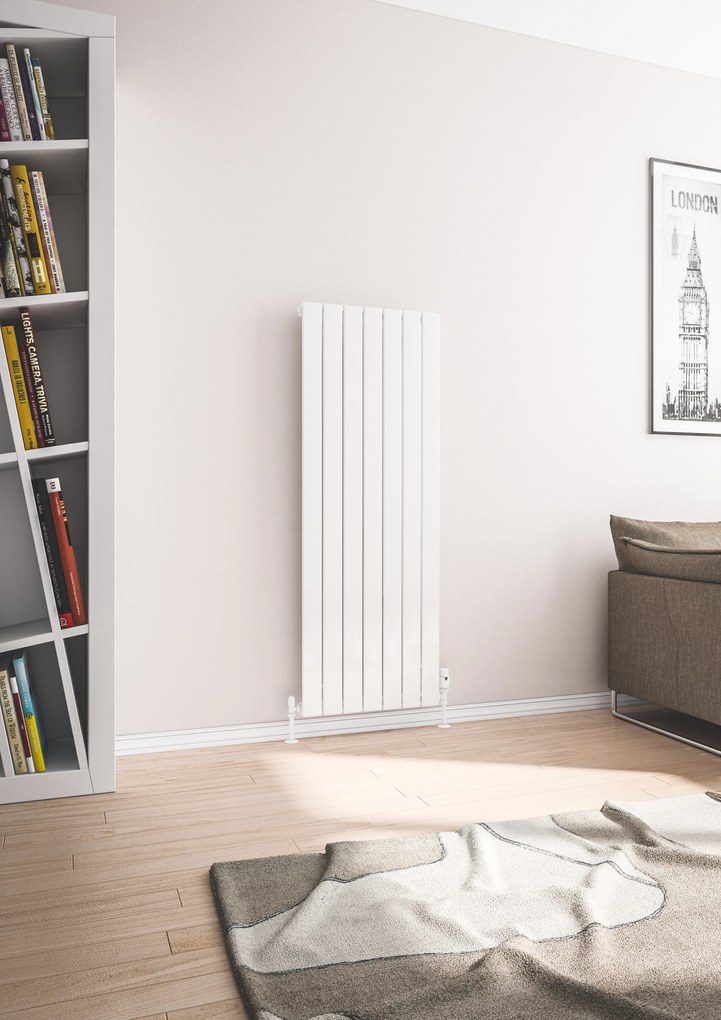Eastbrook Addington type 10 radiator 50x140cm staal 1055W wit glans