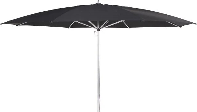 4 Seasons outdoor parasol Ibiza Ø 350 cm antraciet  Parasol     weerbestendig