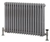 Eastbrook Rivassa 3 koloms radiator 85x60cm staal 1467W chroom