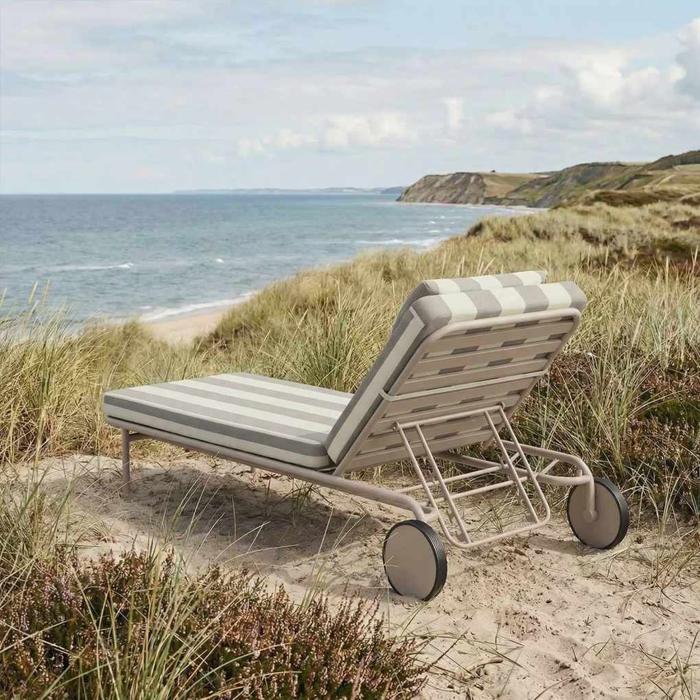 Mollis Sunbed Outdoor - Renesse Taupe
