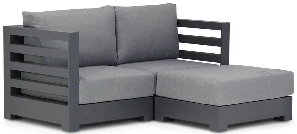 Chaise Loungeset Aluminium Grijs 2 personen Santika Furniture Santika Phantom