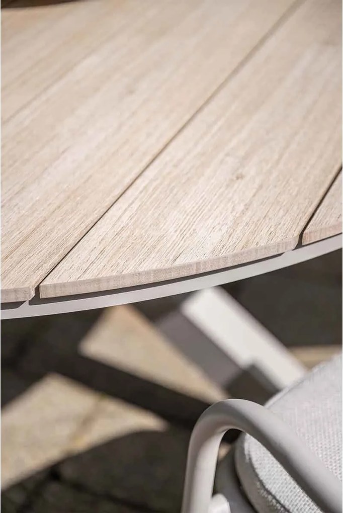 Garden Impressions Tulli tuintafel Ø148 cm - light teak look