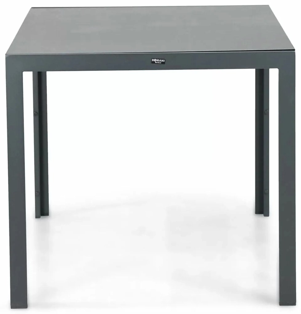 Tuinset 4 personen 150 cm Aluminium/textileen Grijs Domani Furniture Verde/Venustas