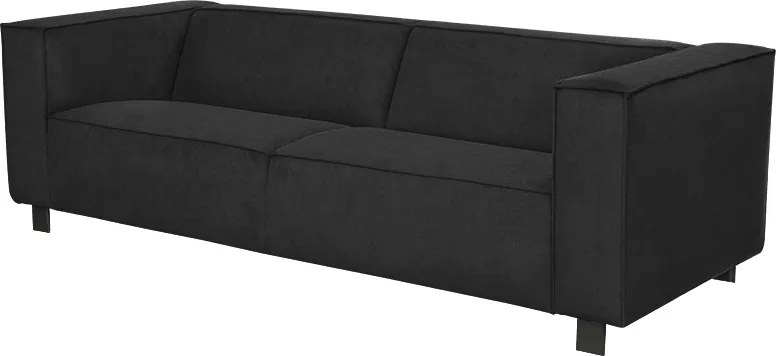 3 zitsbank - Flaska - stof Regain antraciet 67