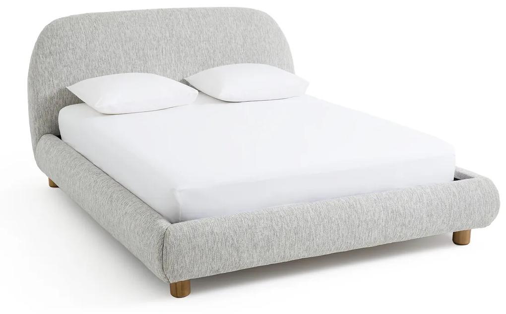 Organisch bed met bedbodem, Aude design E.Gallina